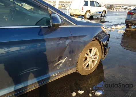 2015 Hyundai Sonata Se из США, поврежденный, VIN 5NPE24AF5FH191758